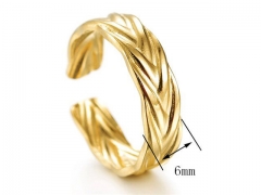 HY Wholesale 316L Stainless Steel Fashion Rings-HY0035R203