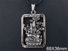 HY Jewelry Wholesale Stainless Steel Pendant (not includ chain)-HY0012P318