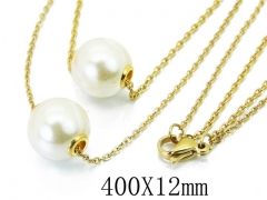 HY Wholesale Stainless Steel 316L Jewelry Necklaces-HY62N0424NE
