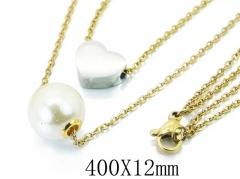 HY Wholesale Stainless Steel 316L Jewelry Necklaces-HY62N0421ML