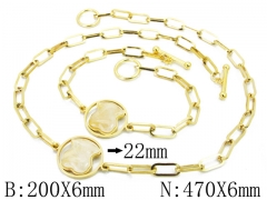 HY Wholesale Jewelry Necklaces Bracelets Sets-HY62S0306IHS