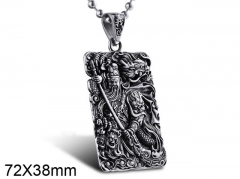 HY Jewelry Wholesale Stainless Steel Pendant (not includ chain)-HY0012P107