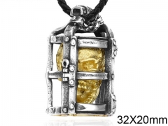 HY Jewelry Wholesale Stainless Steel Pendant (not includ chain)-HY0012P493