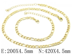 HY Wholesale Jewelry Necklaces Bracelets Sets-HY40S0420OS