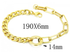 HY Wholesale 316L Stainless Steel Bracelets-HY62B0379MA