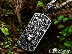 HY Jewelry Wholesale Stainless Steel Pendant (not includ chain)-HY0012P358