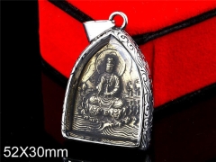 HY Jewelry Wholesale Stainless Steel Pendant (not includ chain)-HY0012P223