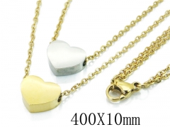 HY Wholesale Stainless Steel 316L Jewelry Necklaces-HY62N0420ML