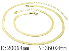 HY Wholesale Jewelry Necklaces Bracelets Sets-HY40S0423PL