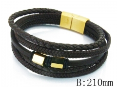 HY Wholesale Leather Jewelry Bracelets-HY23B0433HMS