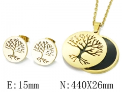 HY Wholesale 316L Stainless Steel Jewelry Set-HY49S0016HJE