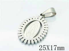 HY Wholesale 316L Stainless Steel Jewelry Pendant-HY12P1052JA