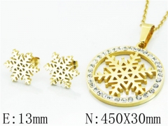 HY Wholesale 316L Stainless Steel Jewelry Set-HY49S0021HIR