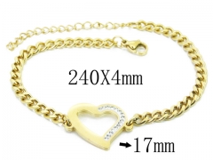 HY Wholesale 316L Stainless Steel Bracelets-HY49B0003NY