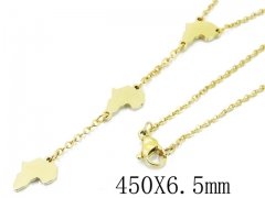 HY Wholesale Stainless Steel 316L Jewelry Necklaces-HY49N0004MZ