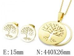 HY Wholesale 316L Stainless Steel Jewelry Set-HY49S0015HKC