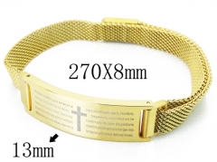 HY Wholesale 316L Stainless Steel Bracelets-HY23B0456HNQ