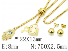 HY Wholesale 316L Stainless Steel Jewelry Set-HY12S0974HJB