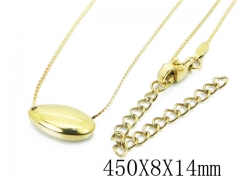 HY Wholesale Stainless Steel 316L Jewelry Necklaces-HY49N0009MA