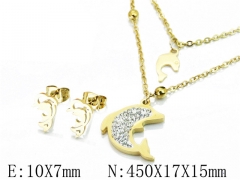 HY Wholesale 316L Stainless Steel Jewelry Set-HY49S0014HHW