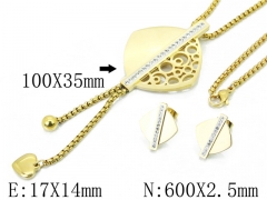 HY Wholesale 316L Stainless Steel Jewelry Set-HY12S0971HJC