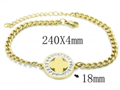 HY Wholesale 316L Stainless Steel Bracelets-HY49B0001NQ