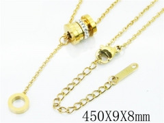 HY Wholesale Stainless Steel 316L Jewelry Necklaces-HY09N1168PR