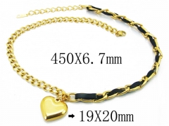 HY Wholesale Stainless Steel 316L Jewelry Necklaces-HY32N0292HJL