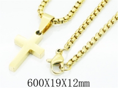 HY Wholesale Stainless Steel 316L Jewelry Necklaces-HY09N1101OX