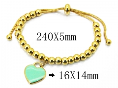HY Wholesale 316L Stainless Steel Bracelets-HY24B0082HLJ