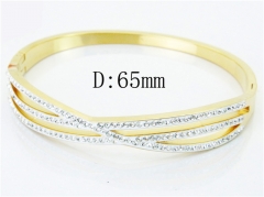 HY Wholesale Stainless Steel 316L Bangle-HY19B0558HOR