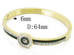 HY Wholesale Stainless Steel 316L Bangle-HY32B0236HNW