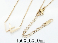 HY Wholesale Stainless Steel 316L Jewelry Necklaces-HY09N1150OY
