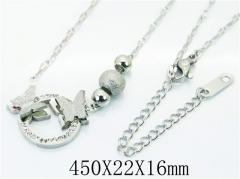 HY Wholesale Stainless Steel 316L Jewelry Necklaces-HY19N0265HZZ