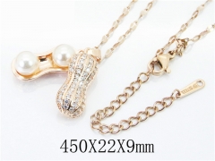 HY Wholesale Stainless Steel 316L Jewelry Necklaces-HY19N0269OE