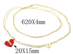 HY Wholesale Stainless Steel 316L Jewelry Necklaces-HY92N0332HJQ