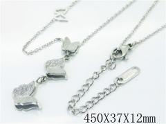 HY Wholesale Stainless Steel 316L Jewelry Necklaces-HY09N1157OR