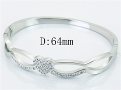 HY Wholesale Stainless Steel 316L Bangle-HY19B0562HLE