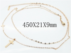 HY Wholesale Stainless Steel 316L Jewelry Necklaces-HY09N1120PE