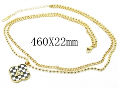 HY Wholesale Stainless Steel 316L Jewelry Necklaces-HY32N0280HHL