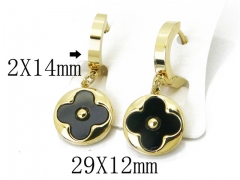 HY Wholesale Stainless Steel Jewelry Earrings-HY24E0031HIE