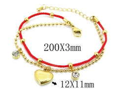 HY Wholesale 316L Stainless Steel Bracelets-HY32B0233HDD