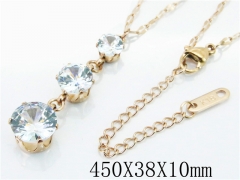 HY Wholesale Stainless Steel 316L Jewelry Necklaces-HY19N0257NW