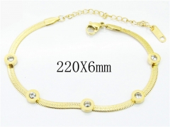 HY Wholesale 316L Stainless Steel Bracelets-HY19B0579PW