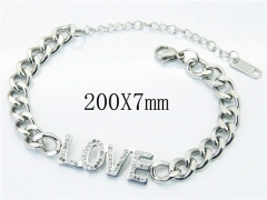 HY Wholesale 316L Stainless Steel Bracelets-HY19B0601OZ
