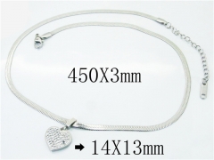 HY Wholesale Stainless Steel 316L Jewelry Necklaces-HY19N0244PS