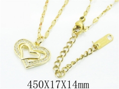 HY Wholesale Stainless Steel 316L Jewelry Necklaces-HY19N0252OE