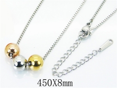 HY Wholesale Stainless Steel 316L Jewelry Necklaces-HY19N0274NV