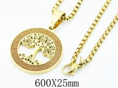 HY Wholesale Stainless Steel 316L Jewelry Necklaces-HY09N1103HEE