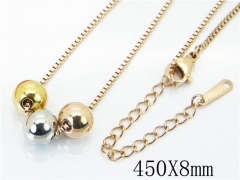 HY Wholesale Stainless Steel 316L Jewelry Necklaces-HY19N0272OY